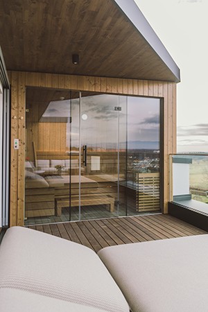 Hotel Reiters Supreme - Private sauna in the SPA Junior Suite