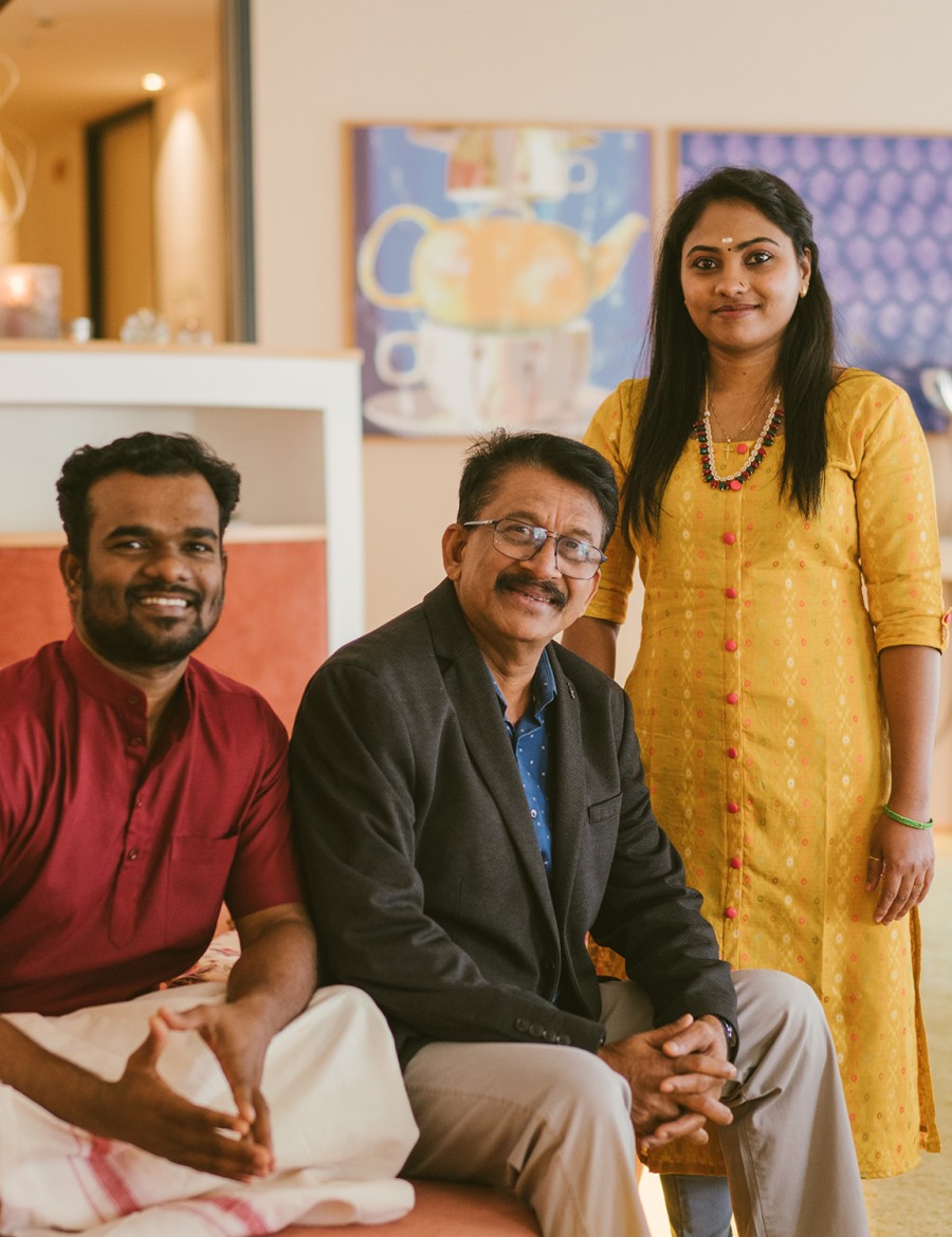 Hotel Reiters Supreme - two Ayurveda therapists and one Ayurveda therapist