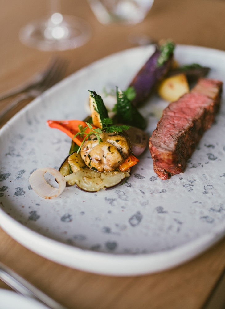 Hotel Reiters Supreme - Steak mit Gemüsevariation