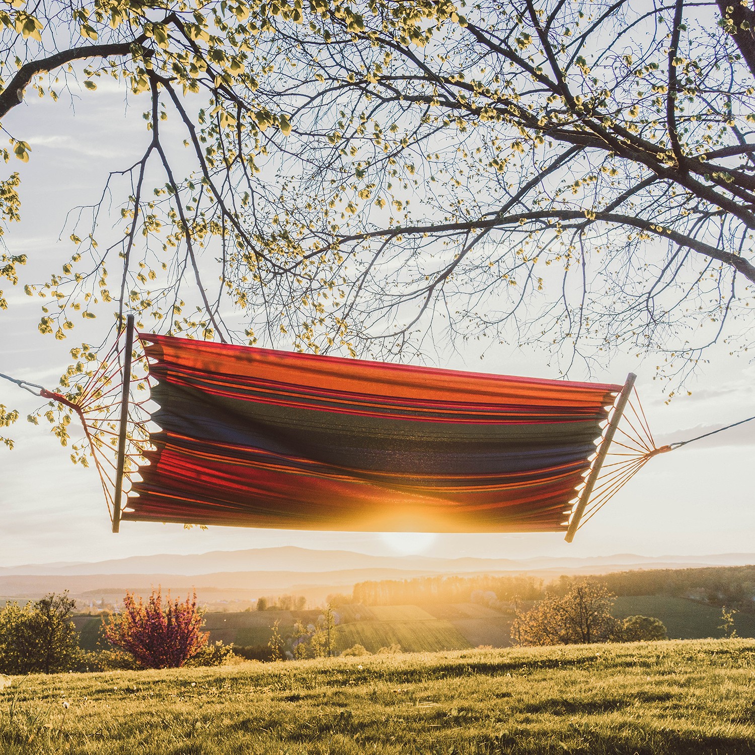 Hotel Reiters Supreme - colorful hammock in the sunlight