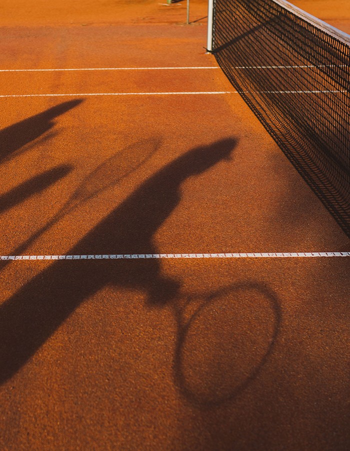 Hotel Reiters Supreme - Shadow play on the tennis court